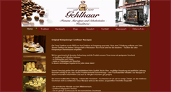 Desktop Screenshot of gehlhaar-marzipan.eu